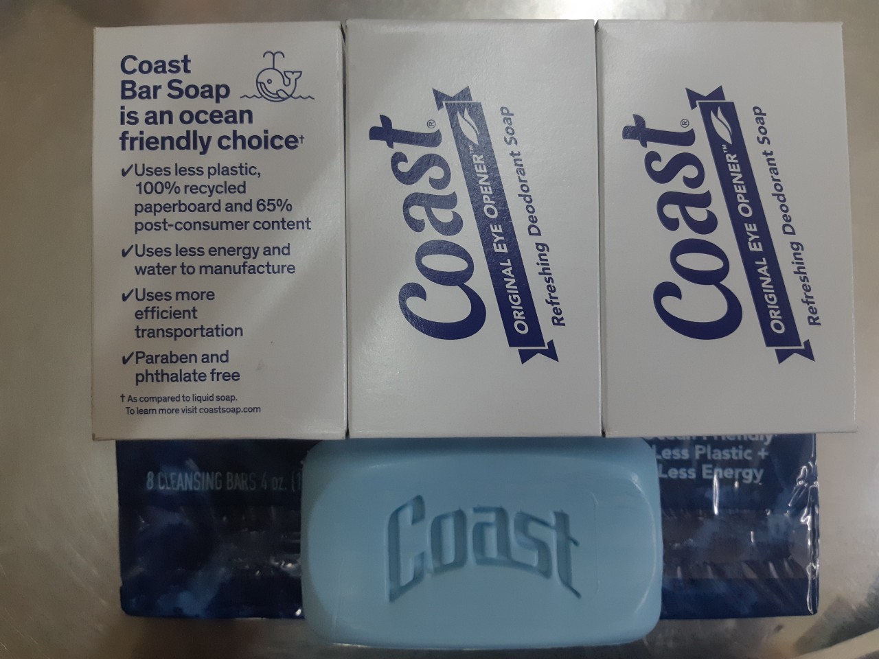 Combo 3 cục Coast trắng 113gX3 - USA