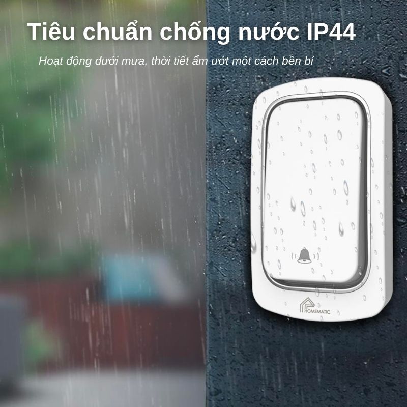 Chuông cửa thông minh wifi không dùng pin Homematic ML001
