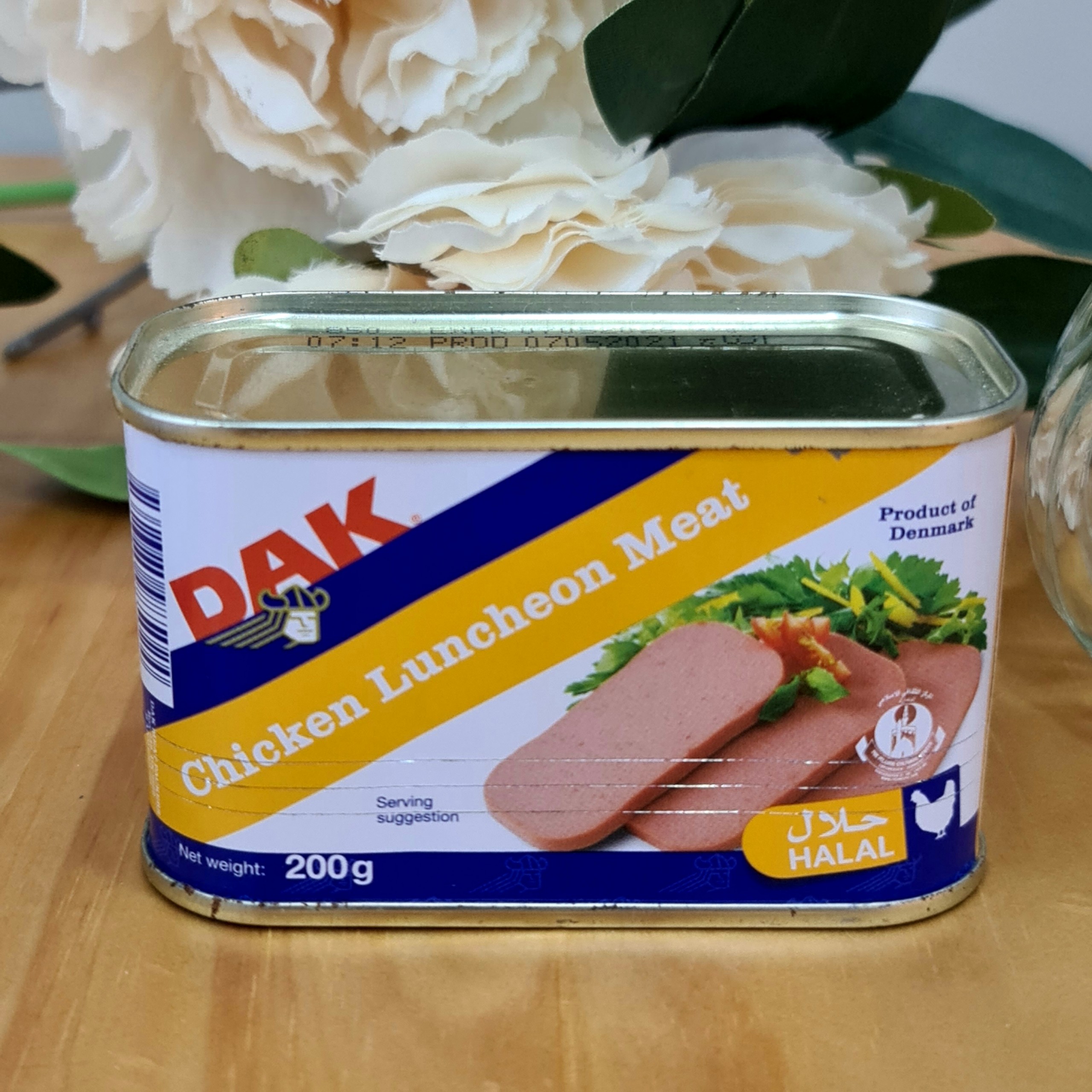 Pate thịt gà Luncheon Meat 200g - Dak 