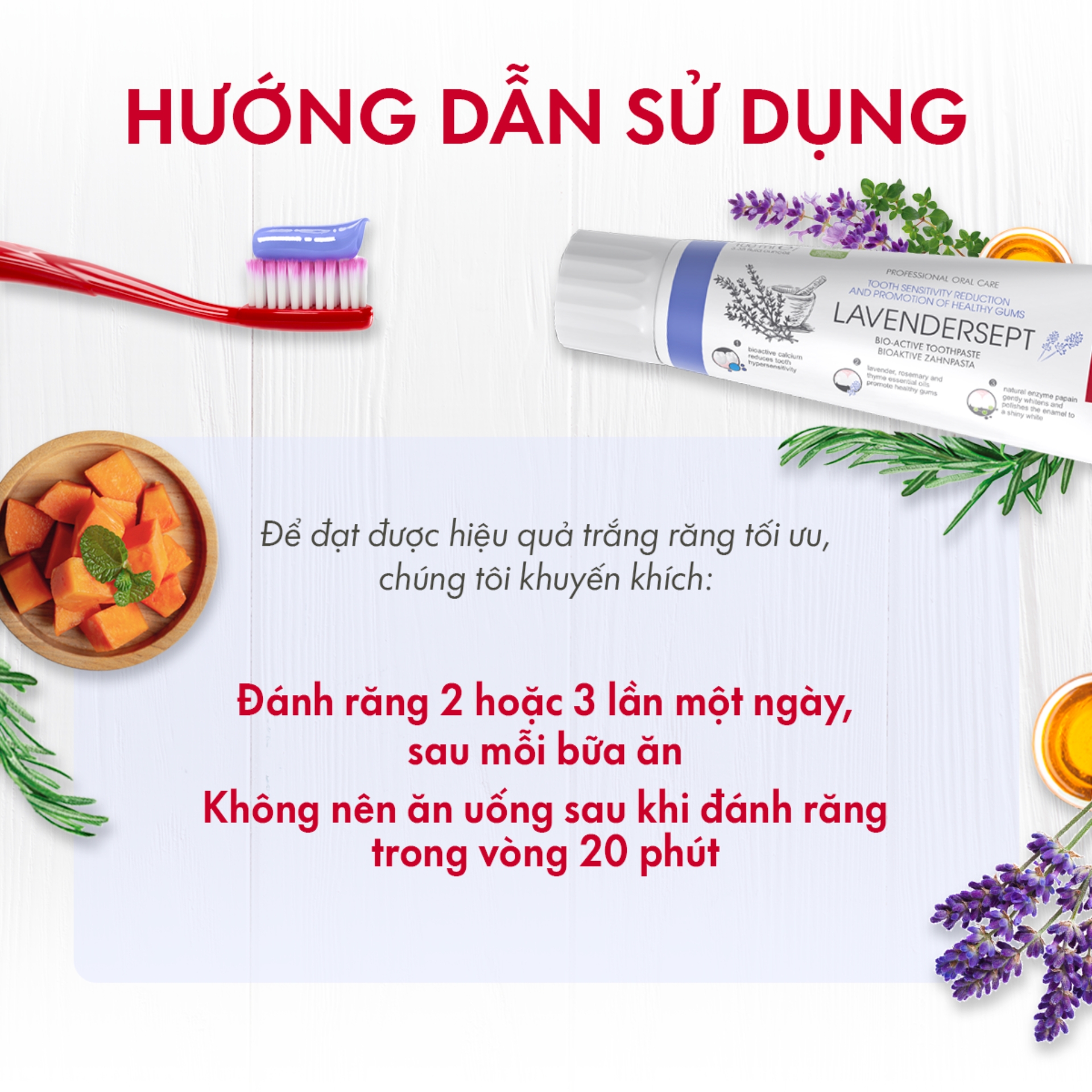 Kem Đánh Răng Giảm Ê Buốt SPLAT Lavendersept Professional Giúp Nướu Khỏe Mạnh, Làm Trắng Và Giảm Ê Buốt Răng 100ml