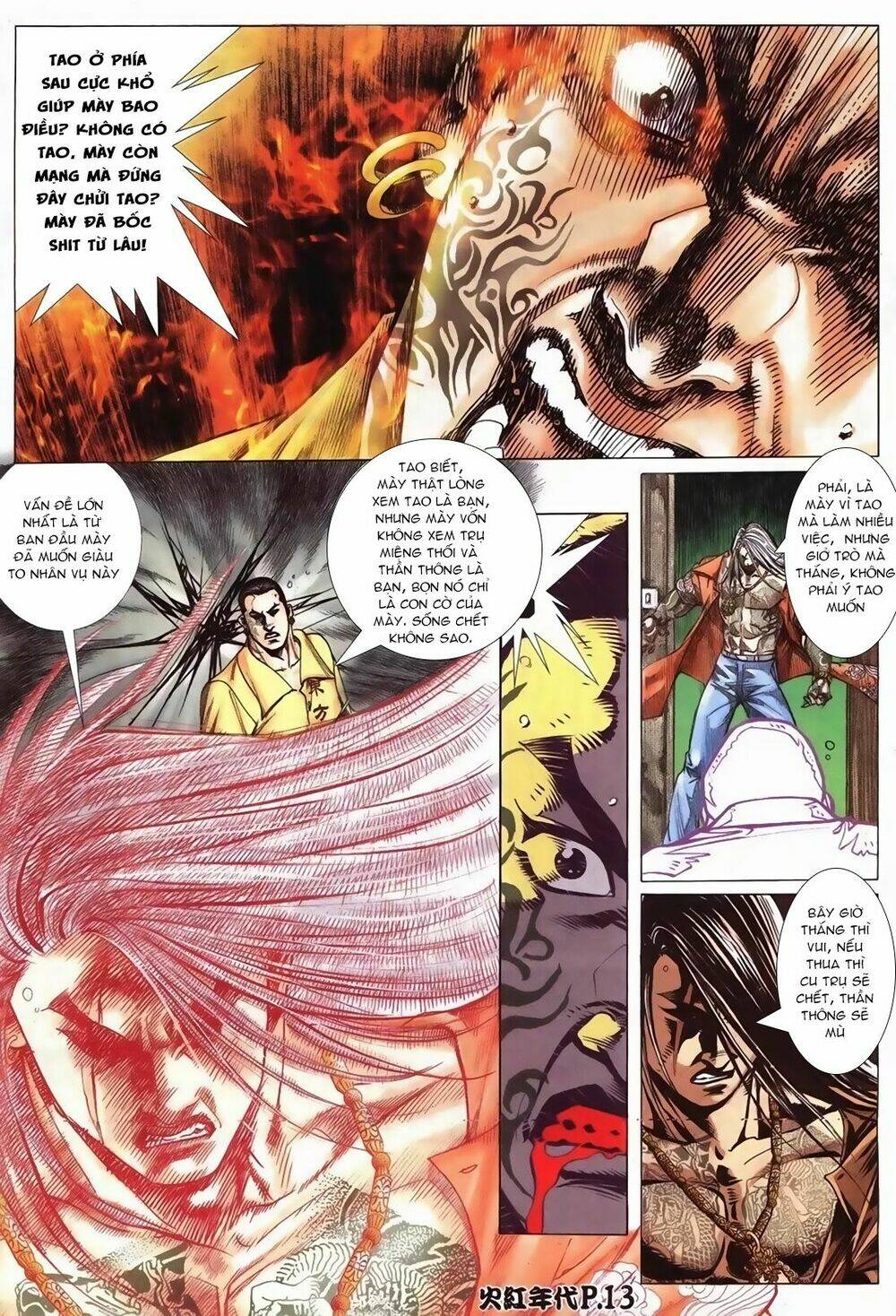 hỏa hồng niên đại hắc cốt đường chapter 83 11