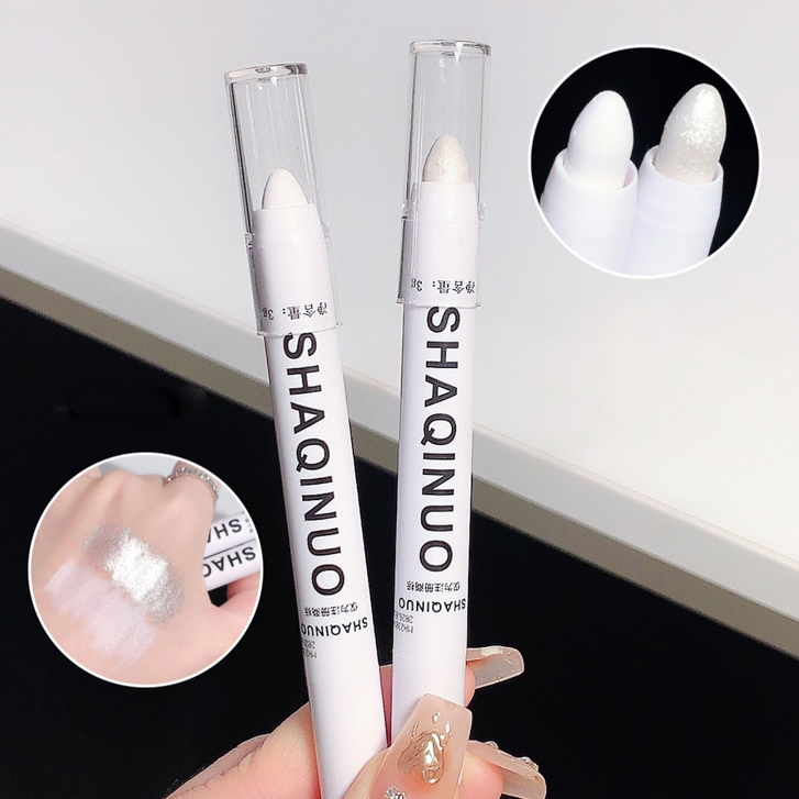 Bút tạo bóng mắt bắt sáng Shaqinuo Pen Eyeliner có ánh nhũ lấp lánh trang điểm mắt 3g