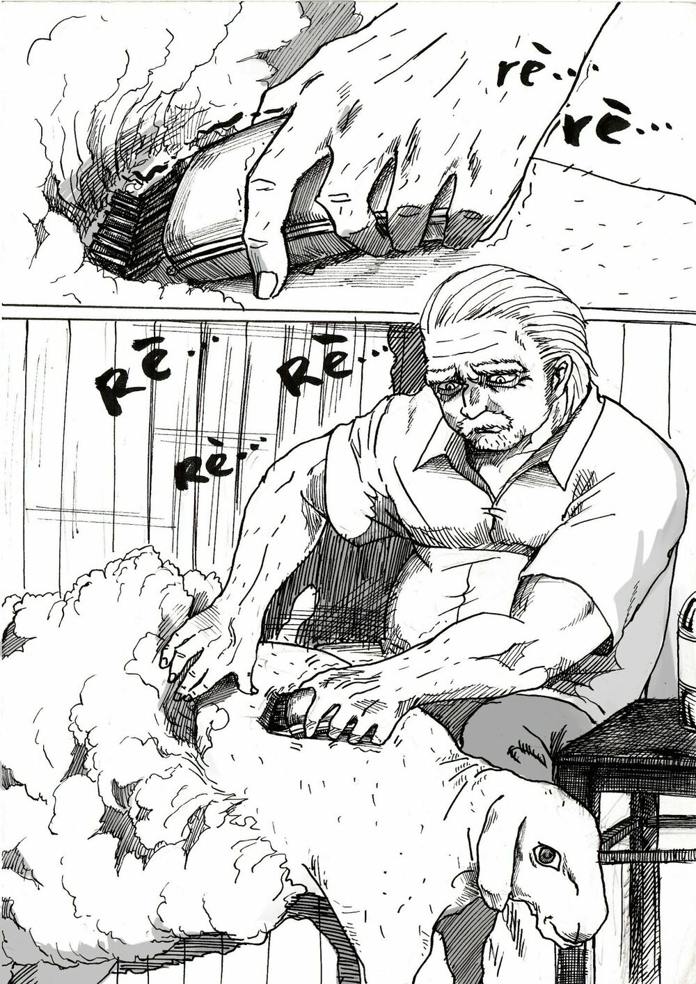 the artway to eat the sheep. chapter 1 3