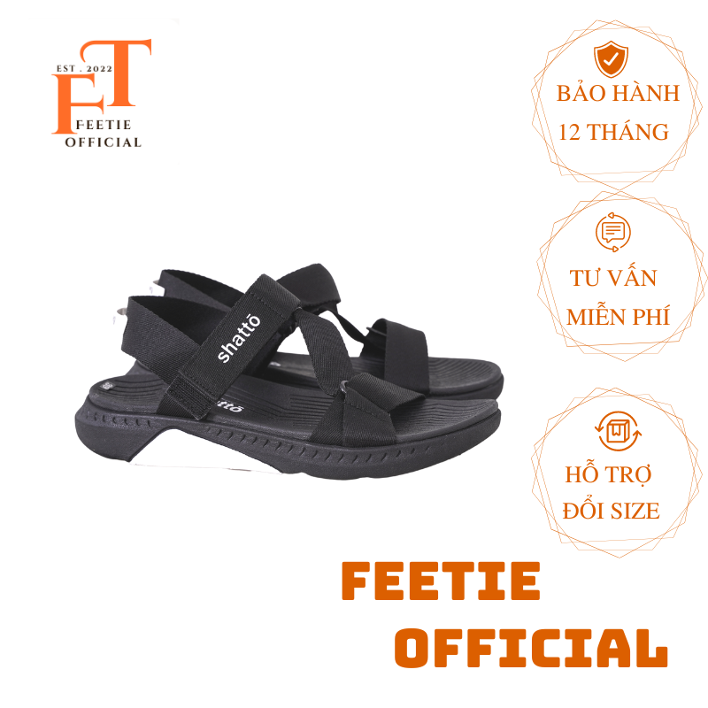 Sandal Shatto F7 Quai Chéo Đế Phy Cao Cấp Thời Trang Đi Học Đi Chơi Cho Nam