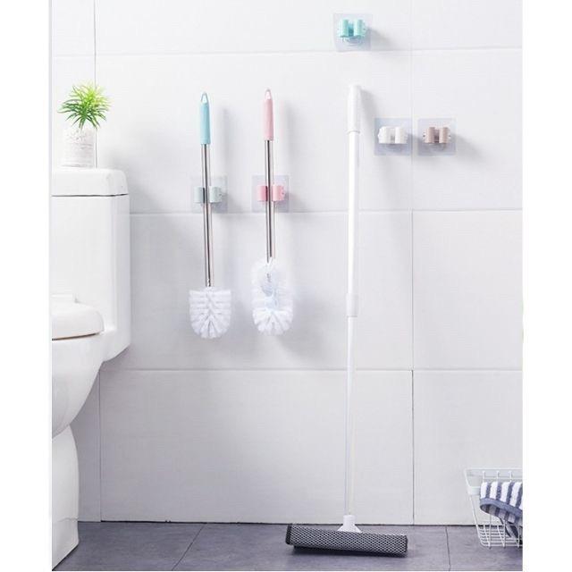 Mắc cheo chổi đa năng dính cường lực siêu hít