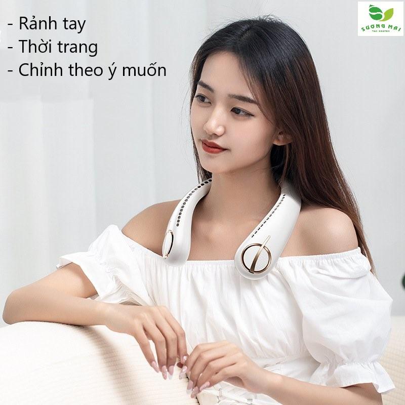 quạt đeo cổ mini