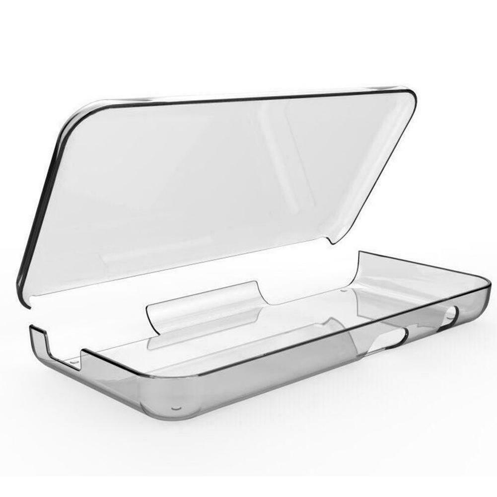 Ostent Trong Suốt Pha Lê Trong Suốt Bảo Vệ Vỏ Thay Thế Vỏ Cover Dành Cho Máy Nintendo Mới 2DS LL/XL Tay Cầm