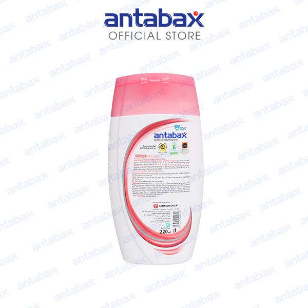 Sữa tắm Bảo vệ da kháng khuẩn Antabax Trắng sáng 220ml