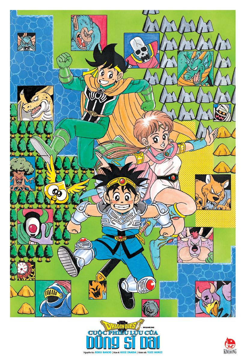 Sách - Dragon Quest - Cuộc Phiêu Lưu Của Dũng Sĩ Dai - Tập 8 - Kị Sĩ Rồng III - Tặng Kèm Postcard