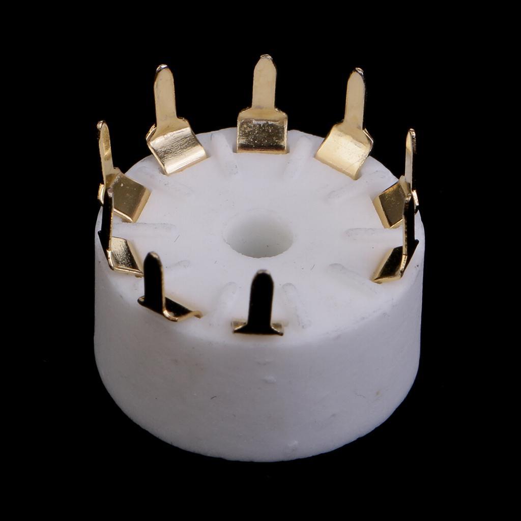 9pin Vacuum Tube Socket GZC9- 12AX7 12AU7 12AT7