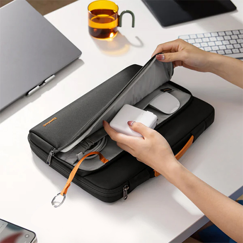 Túi chống sốc Tomtoc Defender-A14 Laptop Briefcase MacBook Pro 14 inch A14D2 - Hàng chính hãng
