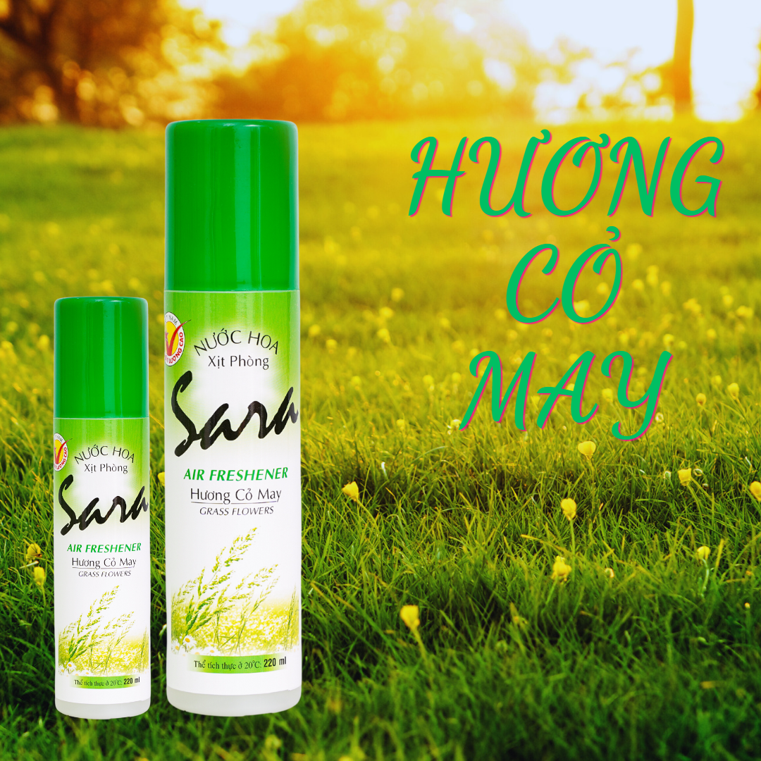 Nước Hoa Xịt Phòng Sara 220ml - Giao Mẫu Ngẫu Nhiên