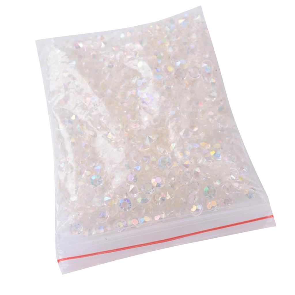 20000x Clear Diamond Crystal Gems for Vase Fillers, Wedding, DIY Arts Crafts