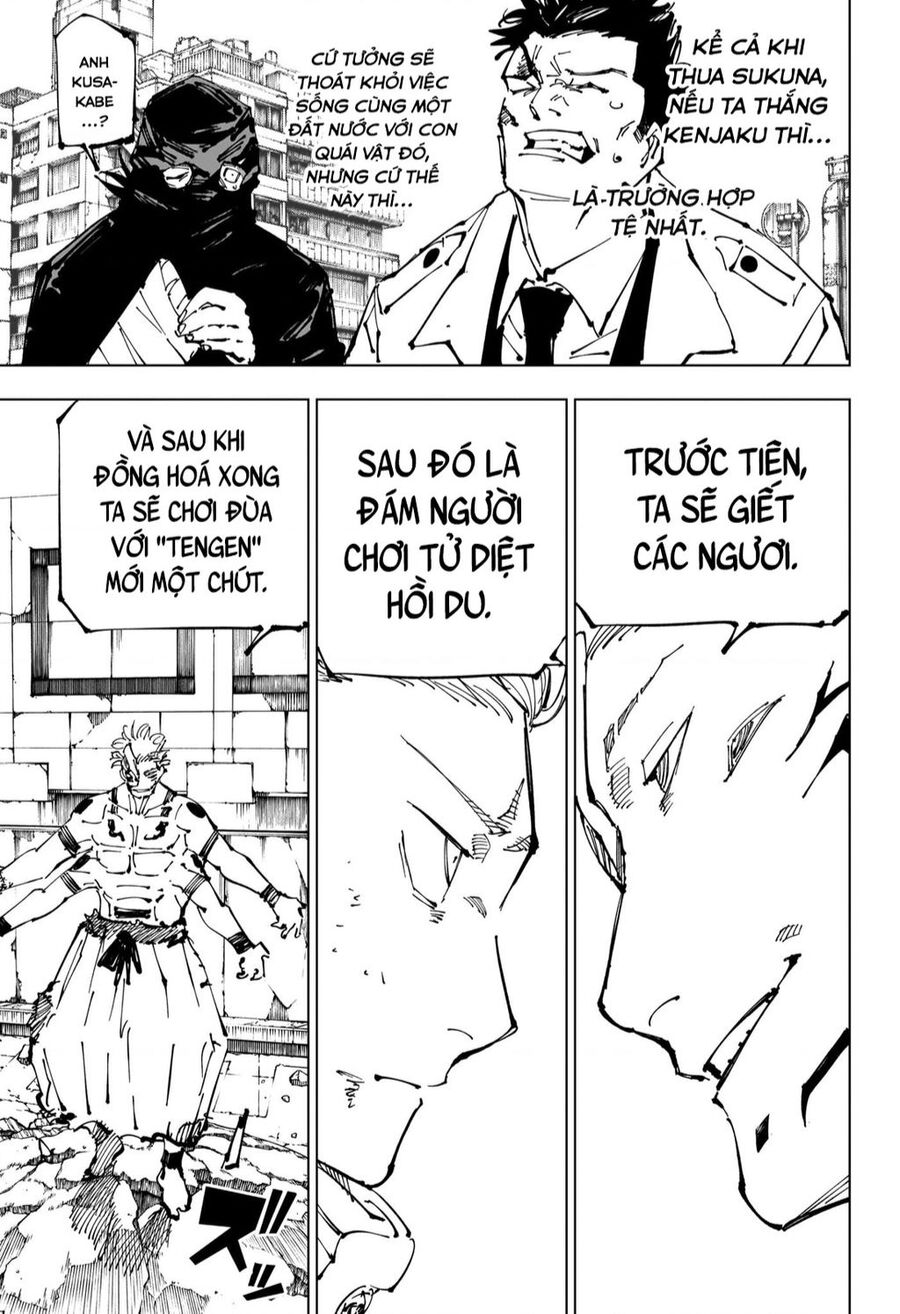 jujutsu kaisen - chú thuật hồi chiến chapter 248 17