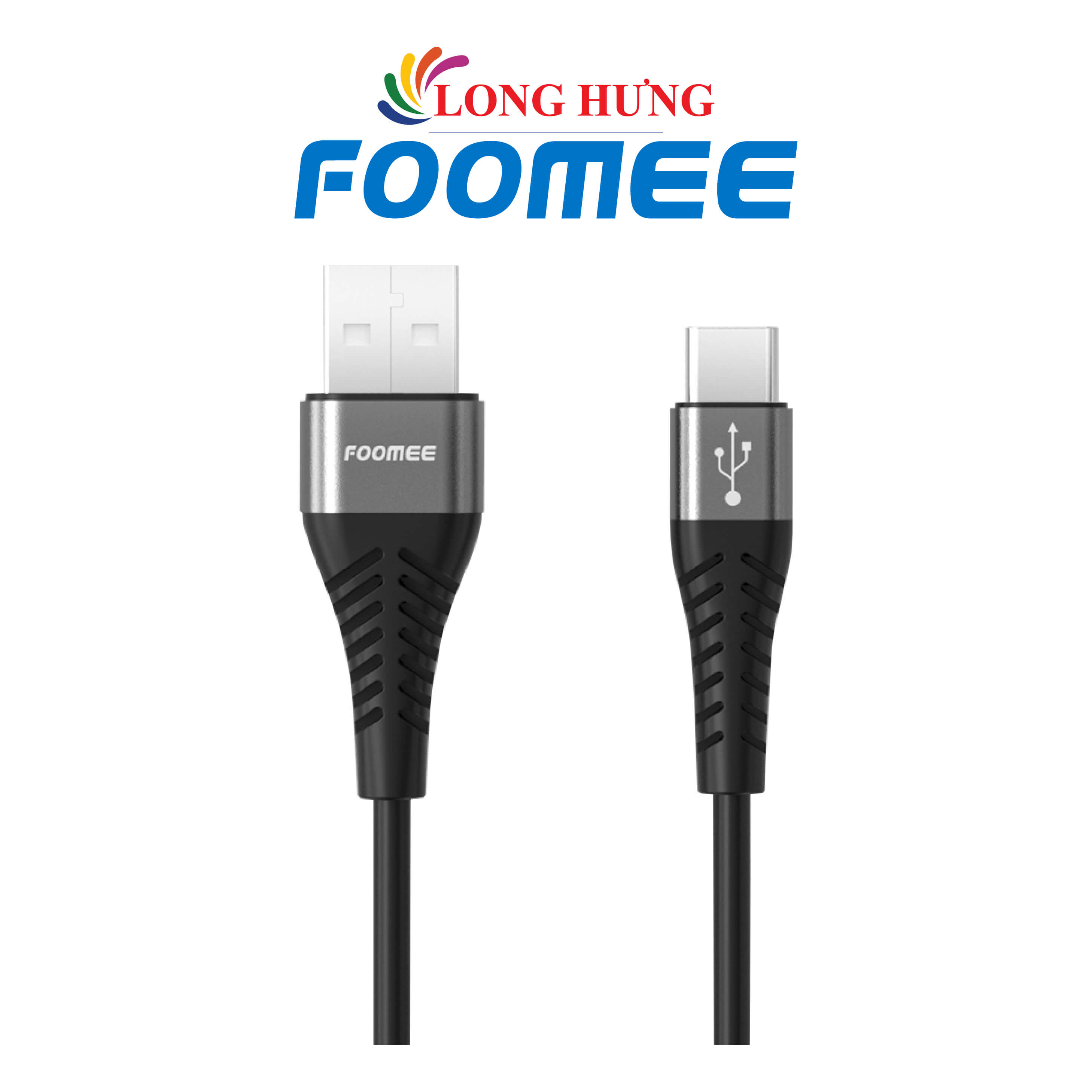 Cáp USB Type-C Foomee 1m DQ10 - Hàng chính hãng