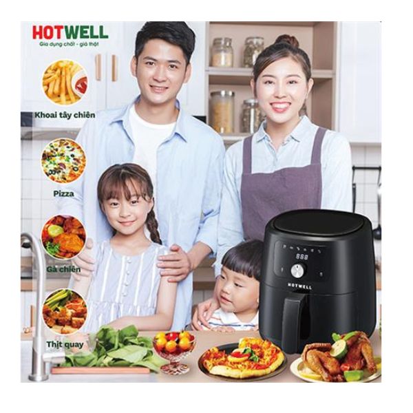 NỒI CHIÊN KHÔNG DẦU HOTWELL AE50H2 5 LÍT - Hàng chính hãng