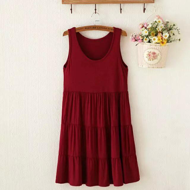 ĐẦM THUN THỜI TRANG NHIỀU MÀU