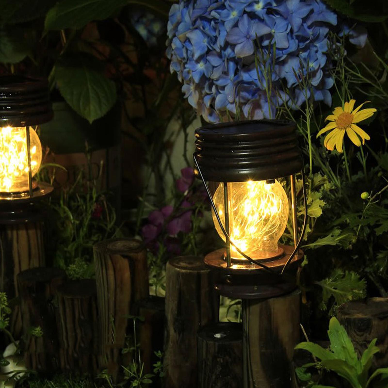 1pc Solar Lantern Lamp Solar Garden Lights Fairy Lights Decorative for Patio