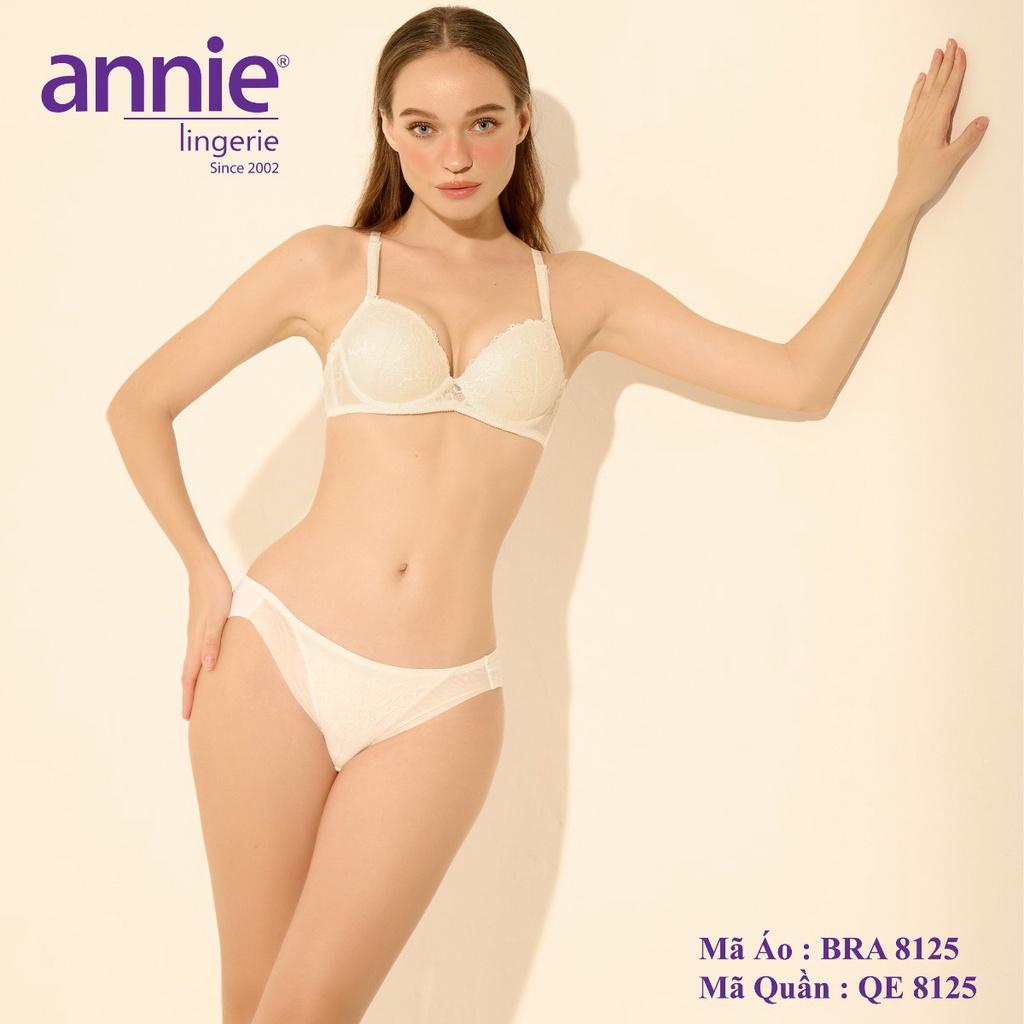Bộ đồ lót Nữ Annie 8125 Đồng Bộ Chất Liệu Cao Cấp, Thấm Hút, Thoáng Khí Và Đàn Hồi Cực Tốt