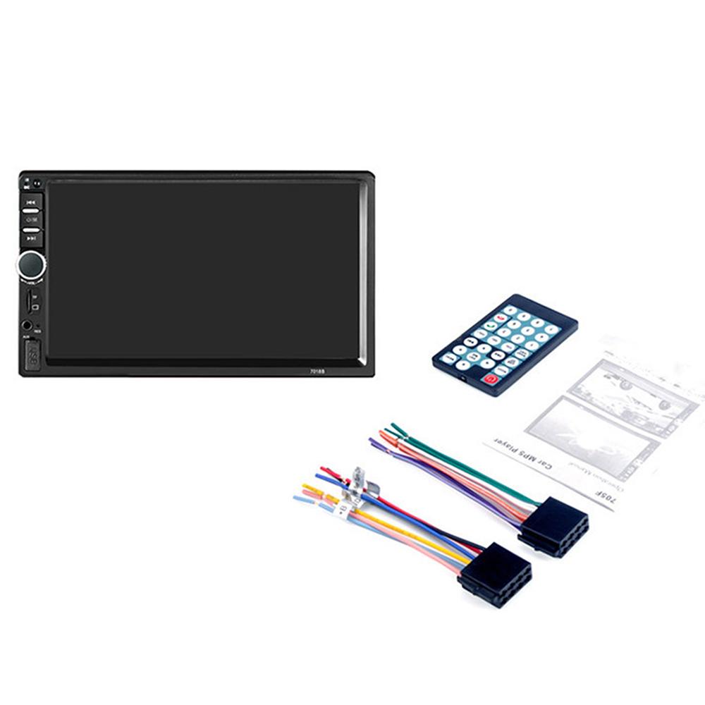 BT Car Stereo Audio MP5 Player Rearview Function FM Radio with Remote Control 7'' Touch Screen 4 Play Modes