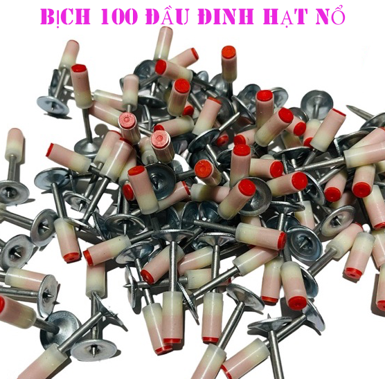 BỊCH 100 HẠT ĐINH NỔ DÙNG CHO SUNGGS BẮN ĐINH