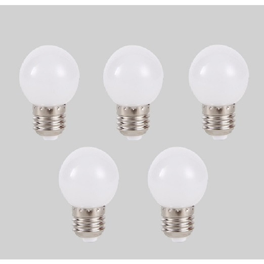 Combo 50 bóng đèn led búp chanh 3w trang trí trong nhà ngoài trời