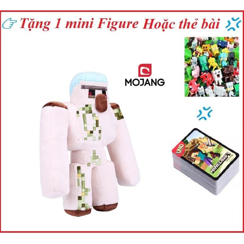 Nhồi bông iron golem Minecraft chính hãng Mojang