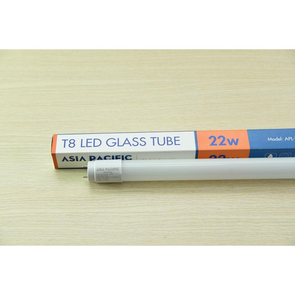 Bóng đèn led tuýp thuỷ tinh 1m2 22w T8 Asia Pacific Lighting