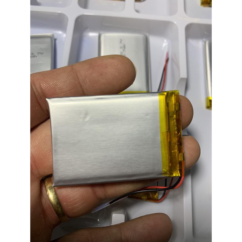 Pin Sạc Lithium Polymer 3.7V 1000mah 523450 Cho tai nghe,loa Mp3 MP4 MP5 GPS PSP Bluetooth