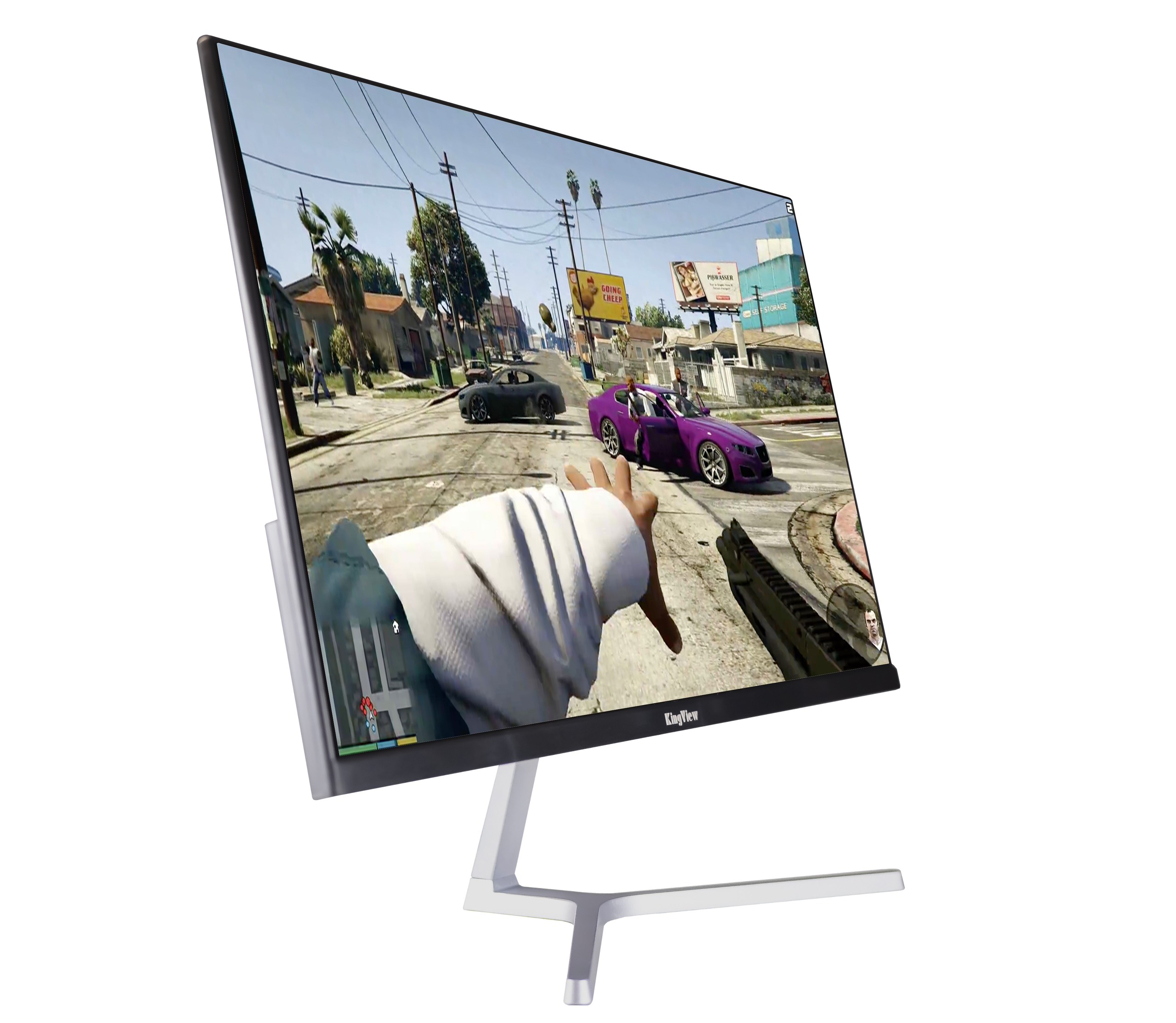 Màn hình Máy tính bàn Kingview 22 INCH (KV - 2219H) - HDMI - full HD - GAMING MONITO - CHUYÊN CHÙNG CHƠI GAME PUBG , FIFA4 , ...- Hàng Nhập Khẩu