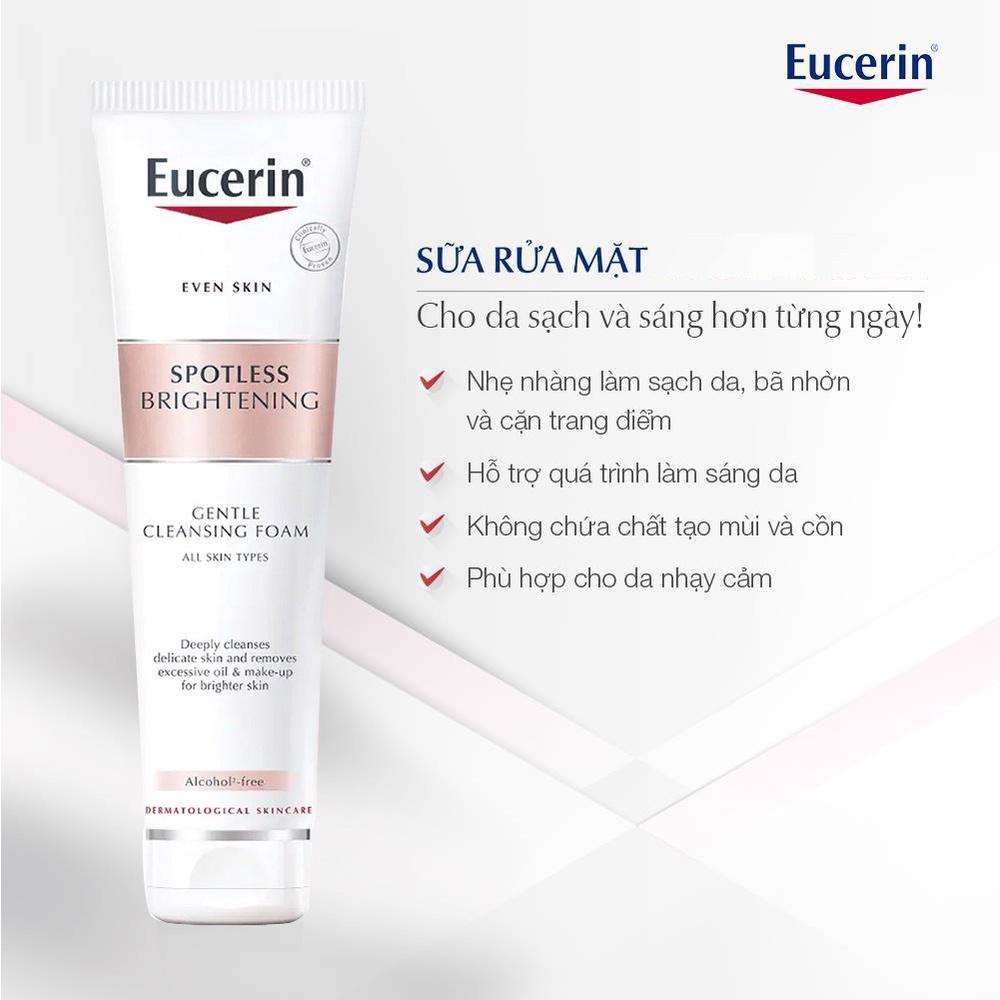 Sữa Rửa Mặt Dưỡng Trắng Da Eucerin Spotless Brightening Cleansing Foam 150g