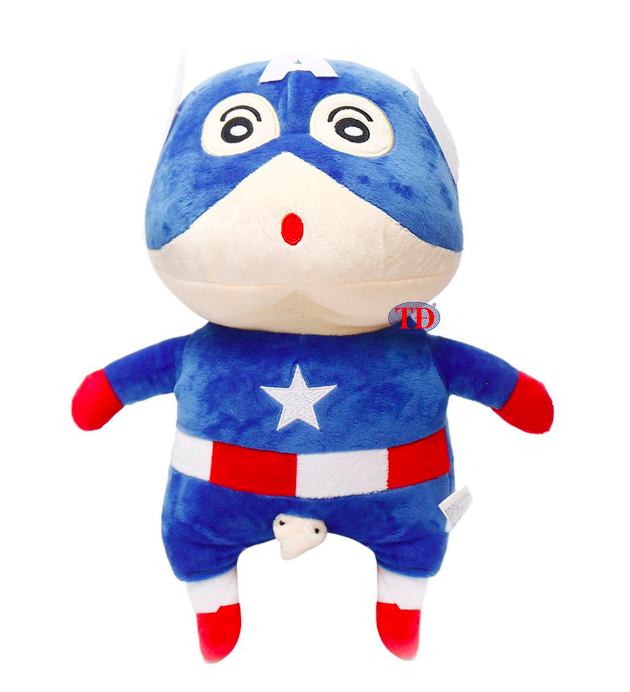 Thú nhồi bông Shin cậu bé bút chì đáng yêu - Size 35cm - Quà tặng gấu bông Cushin siêu nhân đáng yêu.