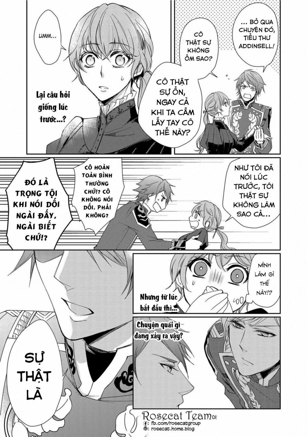 con gái bá tước bỗng thành vị hôn thê của thái tử điện hạ chapter 1 17