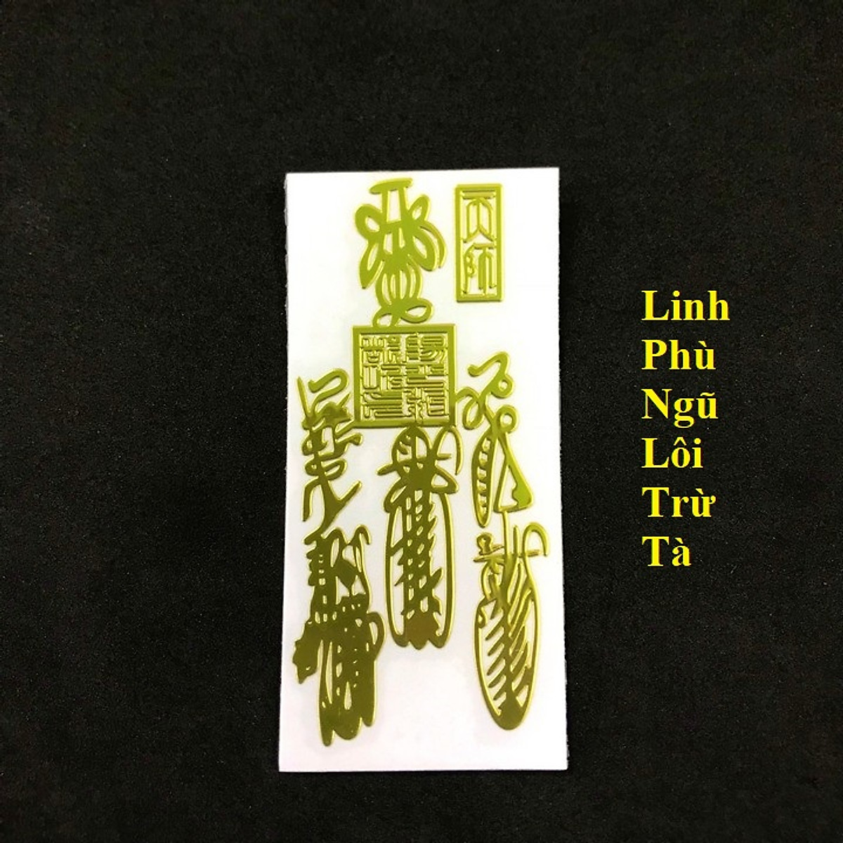 Linh Phù Ngũ Lôi Trừ Tà, Dùng linh phù để dán điện thoại, laptop, xe máy, xe hơi, bàn thờ ông địa hay vị trí làm việc