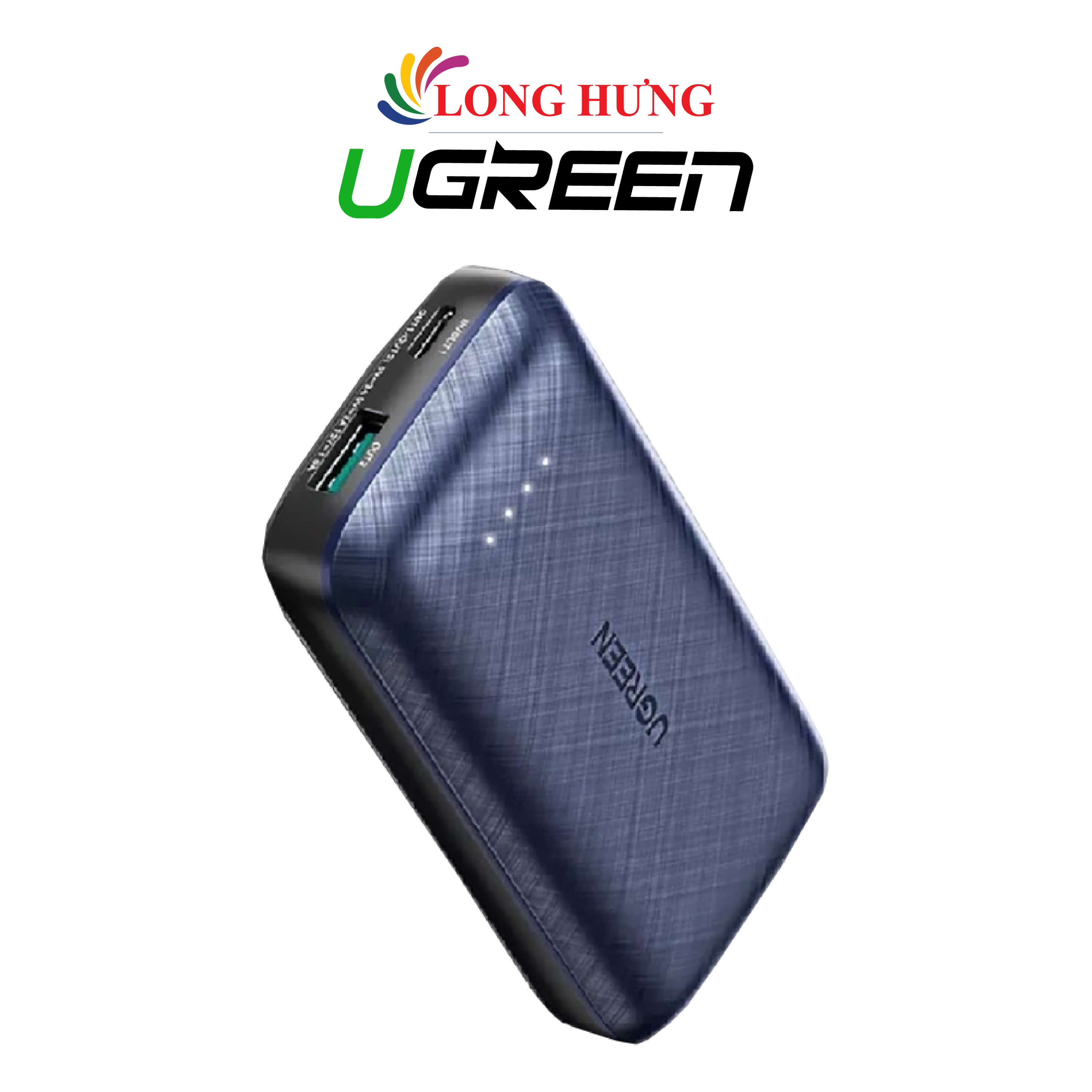 Sạc dự phòng Ugreen PowerDot 10000 mAh 18W PB178 80749 - Hàng chính hãng