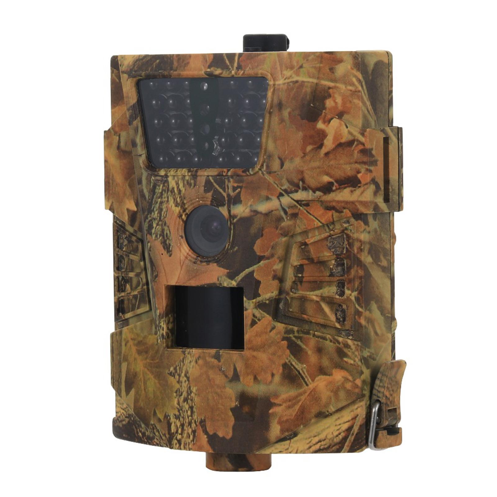 1080P 12MP Trail Camera IP54 Waterproof Hunting Camera with 90-degree Wide Angle Motion Sensor 65FT Night Vision 940nm Infrared Monitoring Camera 1.1S Trigger Speed with Remote Control