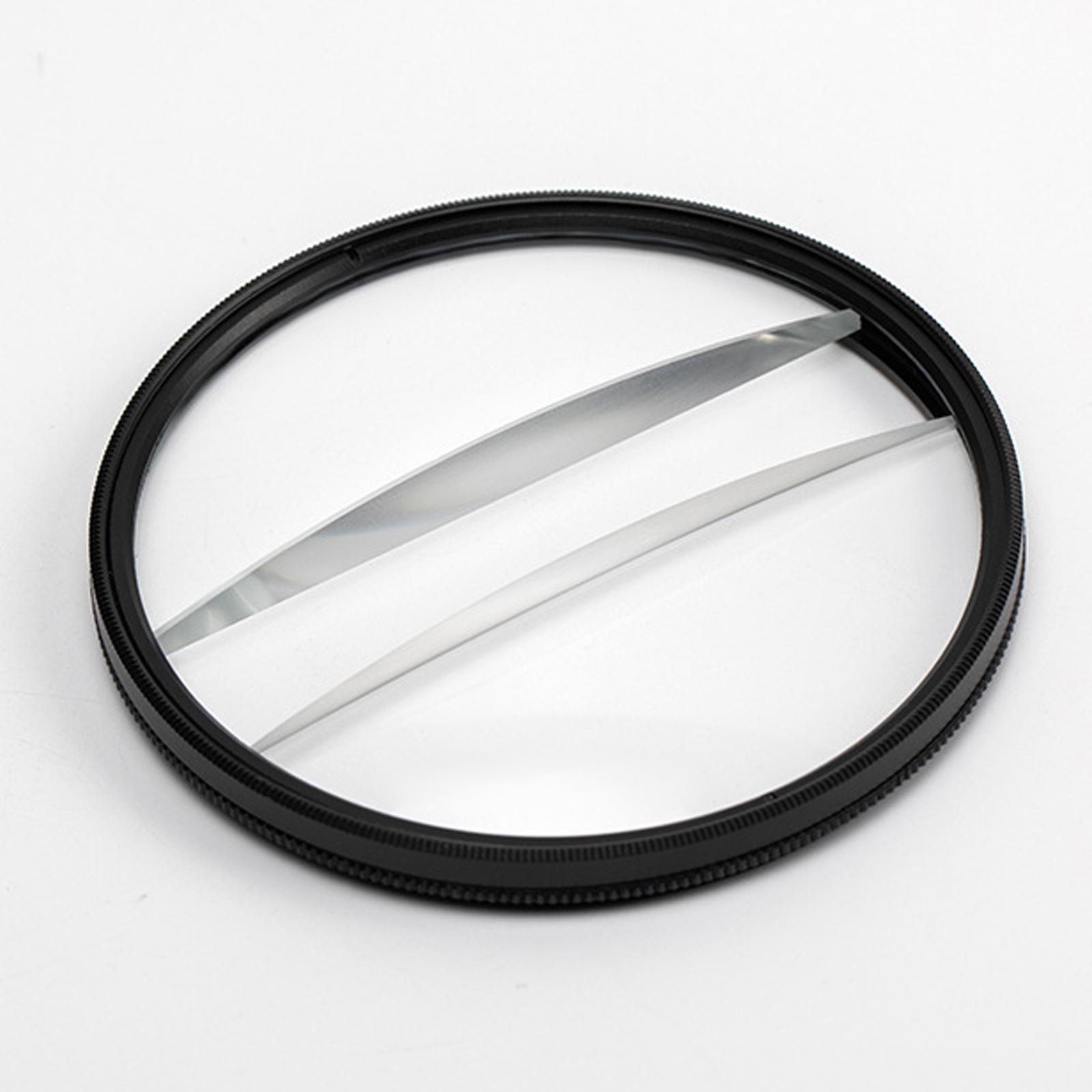 1Pc  Streak Filter Optical Glass for DSLR Video 82mm Blue Streak