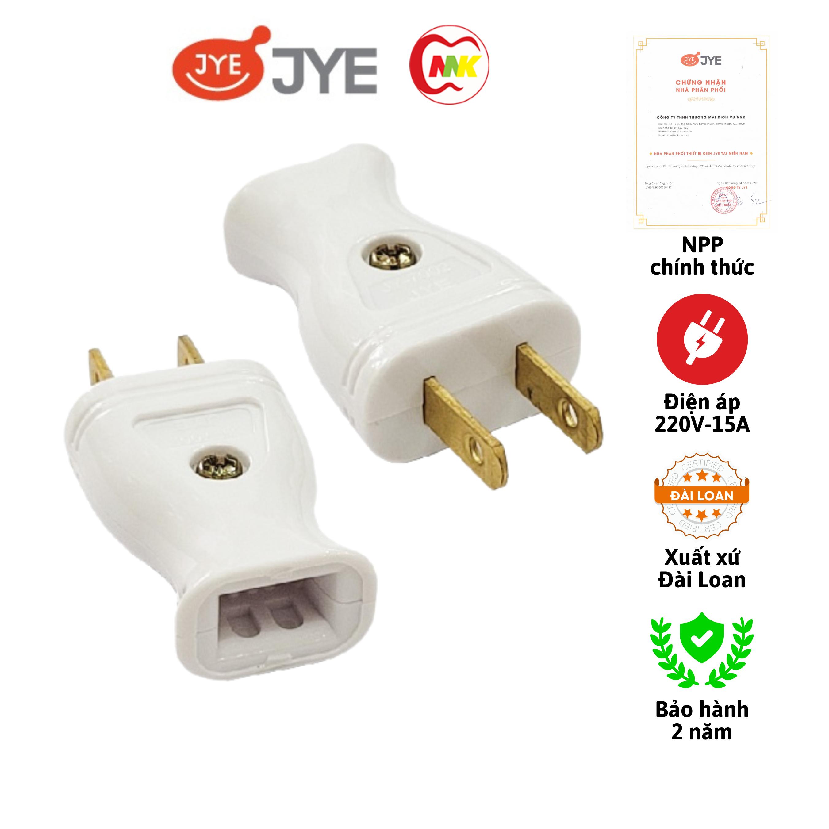 Phích cắm điện JY-7002 AC 250V 15A JYE - Hàng chính hãng