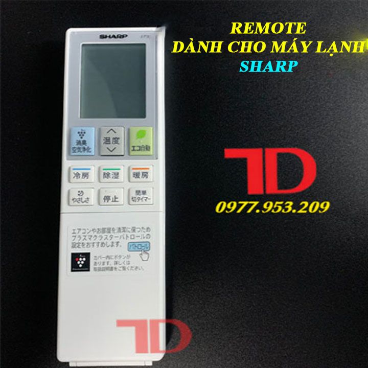 Remote dành cho máy lạnh SHARP các loại