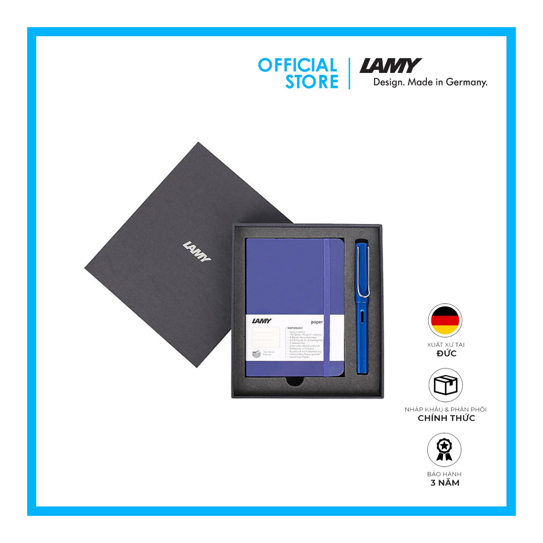 Gift Set Lamy Notebook A6 Softcover Blue + Lamy AL-Star Blue - GSA6-AL008