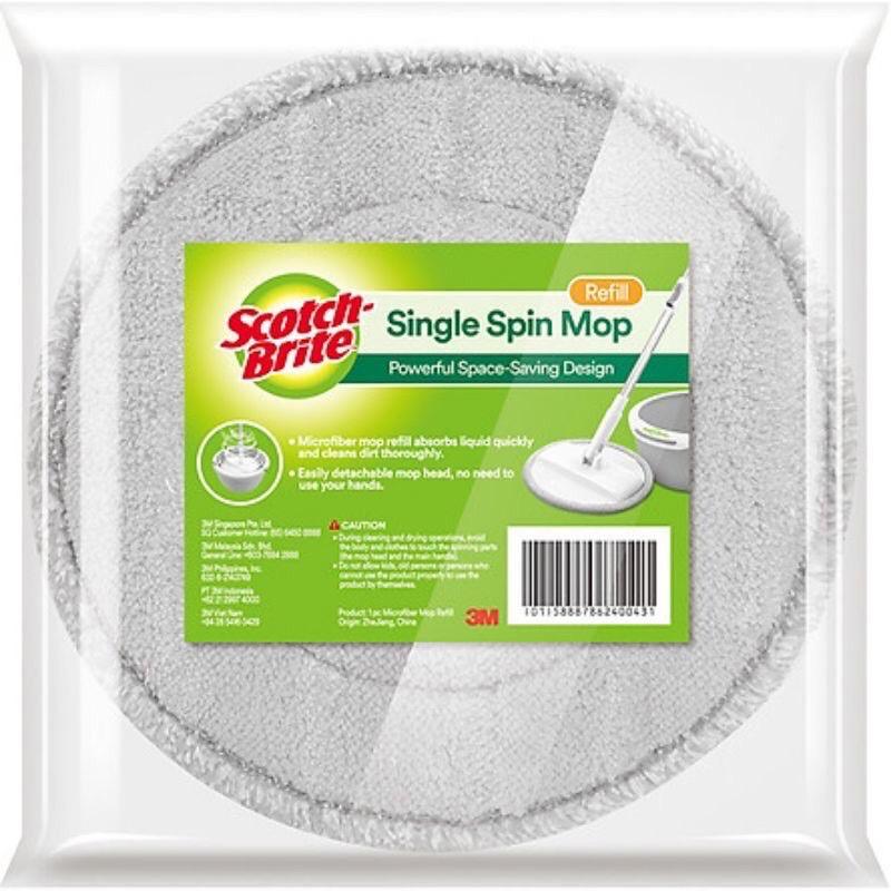 Bông lau nhà thay thế 360 độ cải tiến Microfiber Scotch-Brite 3M BL360-CT