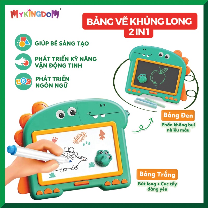 Đồ Chơi Bảng Vẽ Khủng Long Xanh Grown Up MT587741