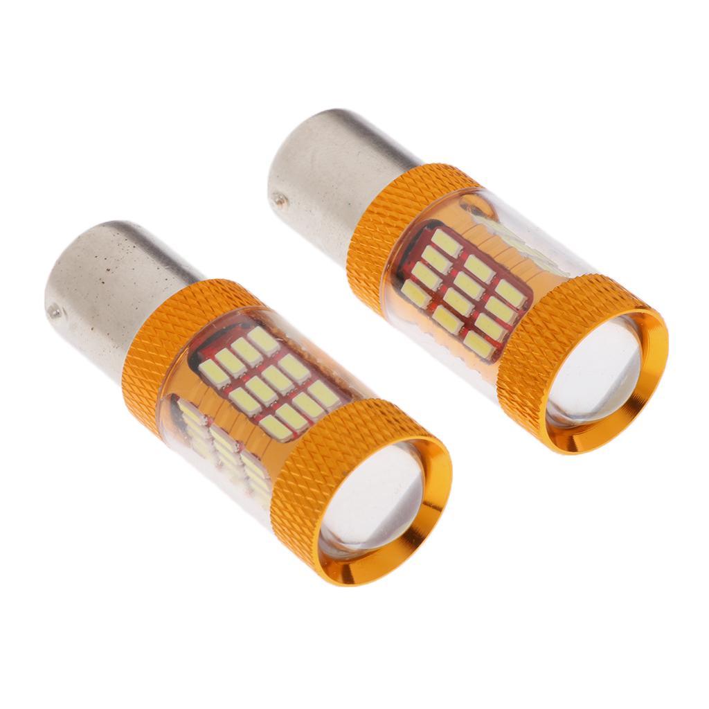 2 Pieces 4014 60 Led Aluminum Clearance Lamp Bright Backup Fog Light