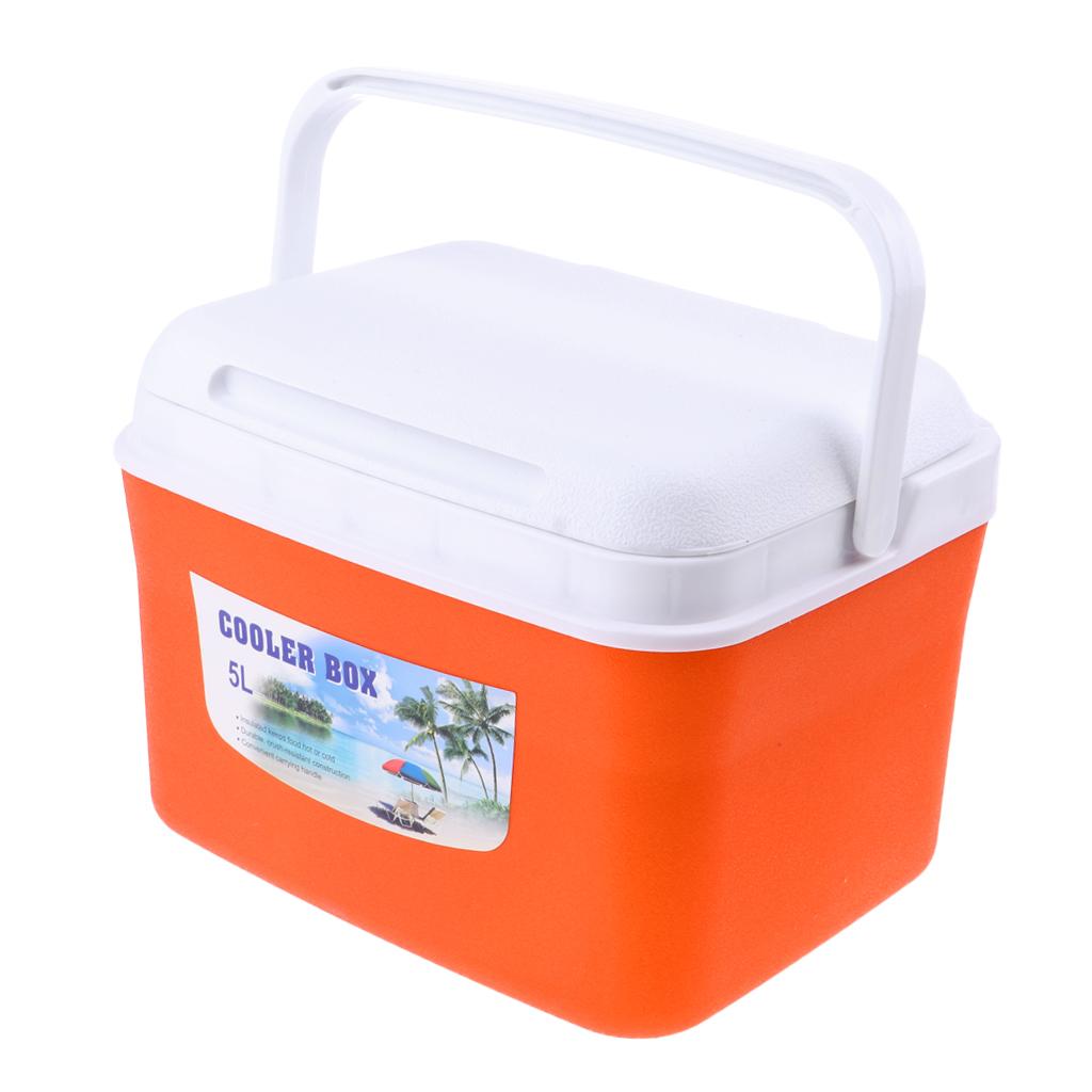 Camping Outdoor Drinks Food Cooler Box Car Ice Bucket with Handle