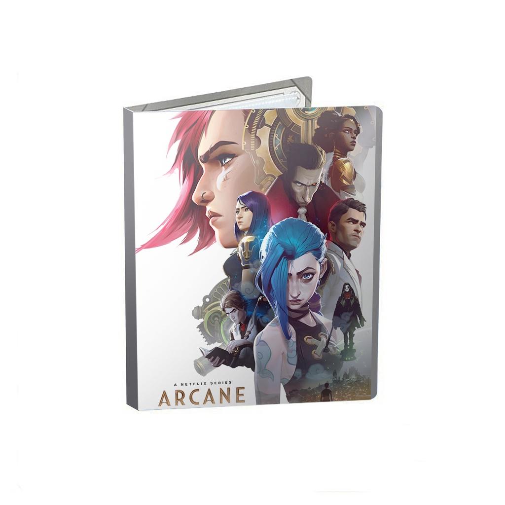 Album đựng card LOL LIÊN MINH HUYỀN THOẠI League of Legends A5 80 ô binder sổ đựng thẻ bài anime game manga sưu tập