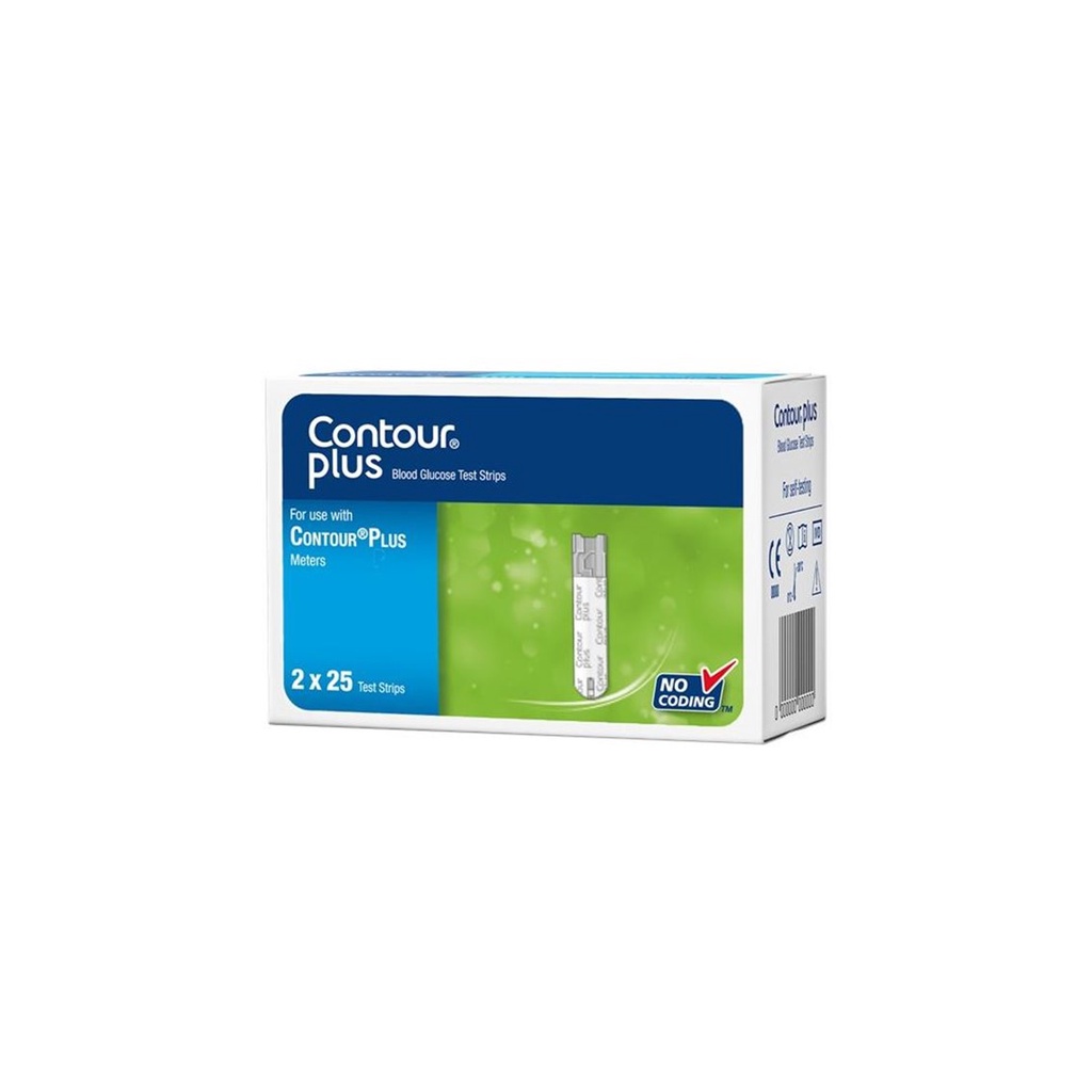 Máy đo đường huyết CONTOUR PLUS và 50 Que thử đường huyết