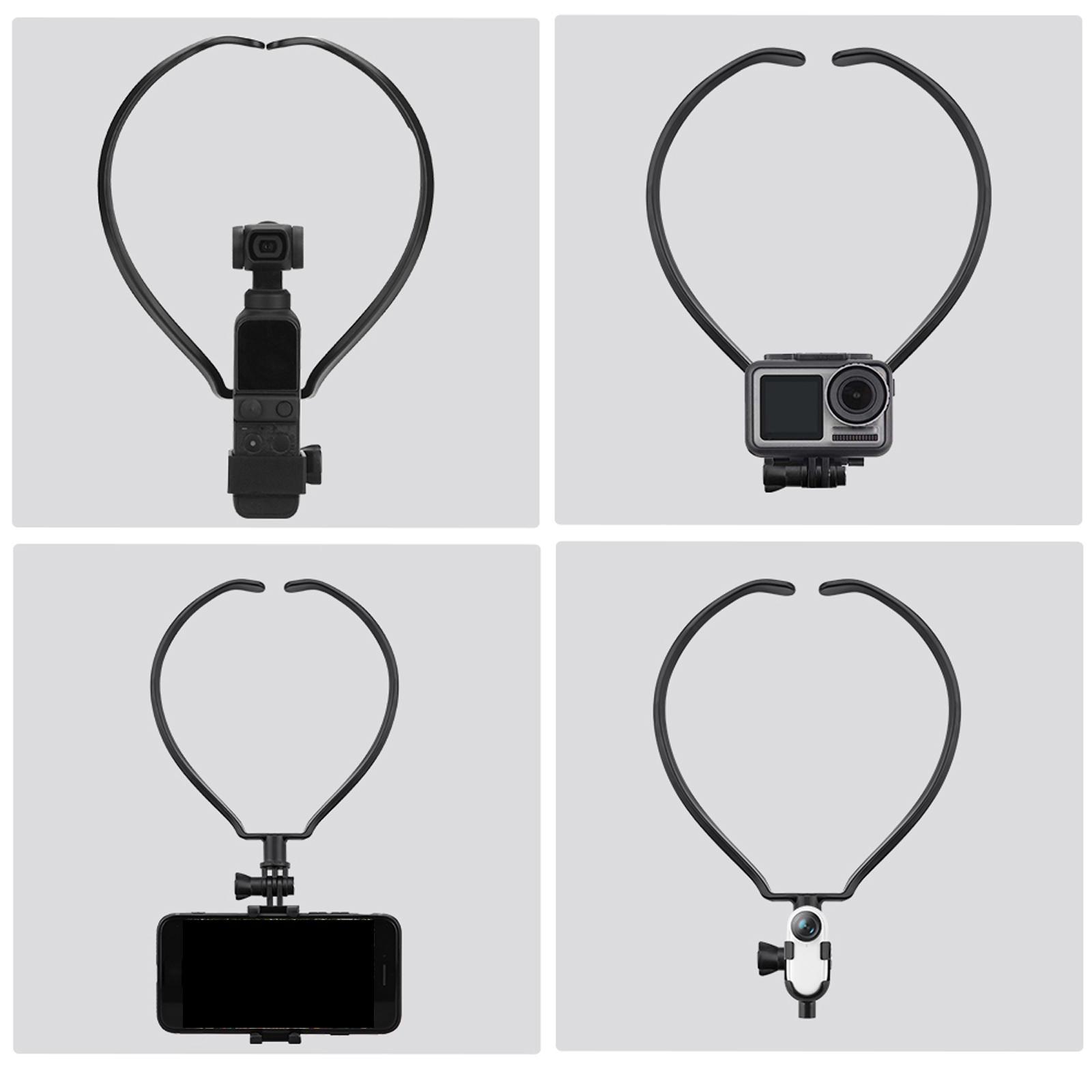 Phone Neck Holder Mount Flexible for Pocket 2 Panoramic Cameras Food Making