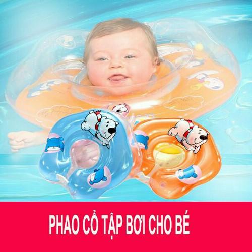 phao cổ tập bơi cho bé