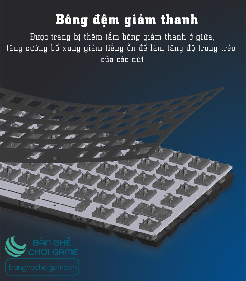 Bàn phím cơ không dây Newmen GM840 Pro Hạc Trăng Mây (Hạc Vũ Ánh Trăng)/ Gateron G-Pro/ Hot Swap - Hàng chính hãng