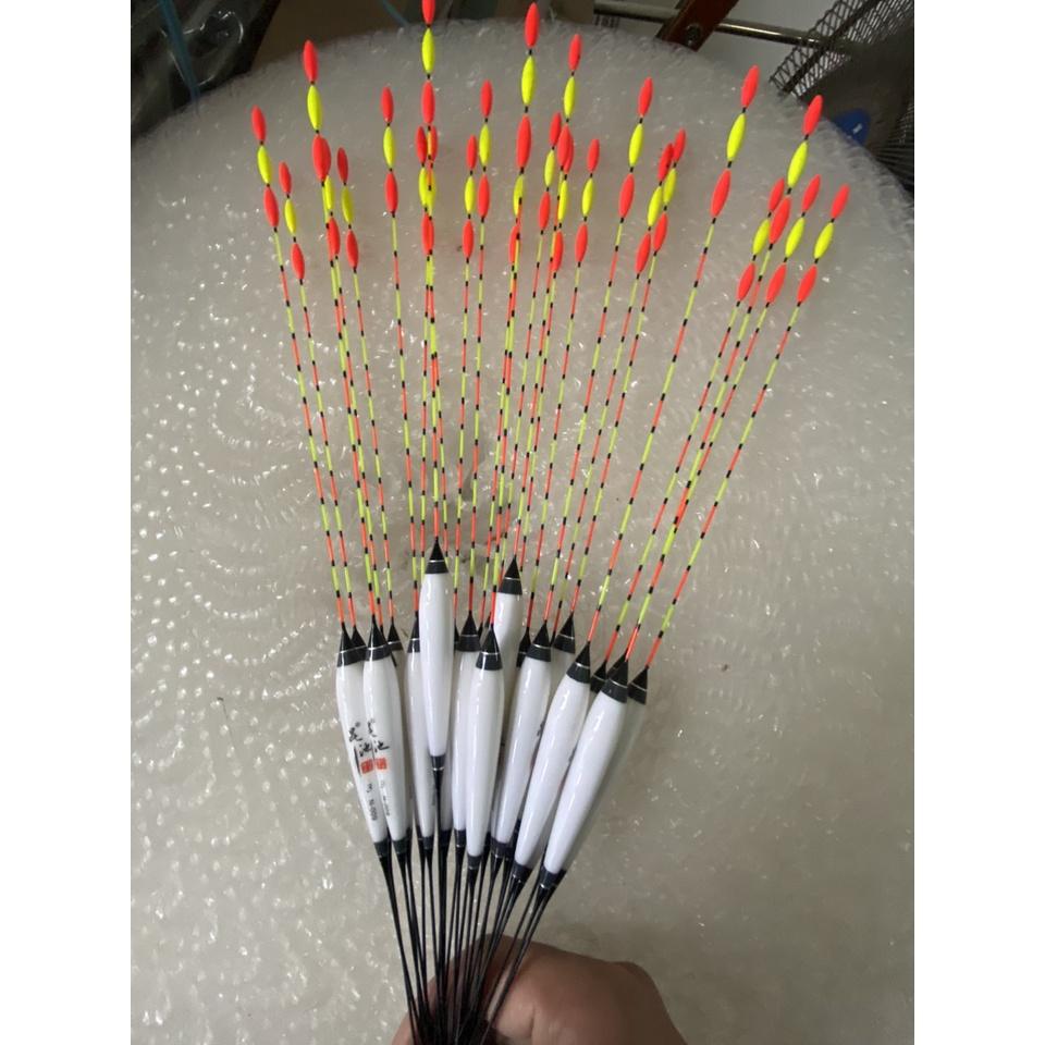 Combo 3 Quả Phao câu đài, câu đơn tăm to dễ nhìn, Phao Tăm To Sáng Câu Cá Siêu Nhạy - KhoaHuyen Fishing